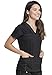 Dickies Womens GenFlex Junior-Fit V-Neck Scrub Shirt, Black, Medium