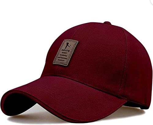 Stylish Baseball Cap Maroon