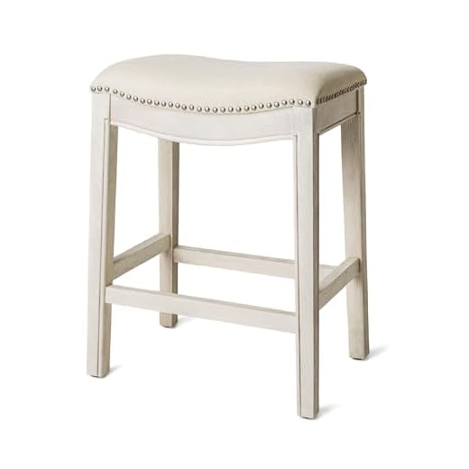 Maven Lane Adrien Backless Counter Stool