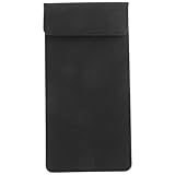 DOITOOL 布纹黒色チェックプレゼンター 飲食店用ゲストサーバーブック メニューフォルダー 伝票収納ポケット付き レジ伝票ホルダー兼用で