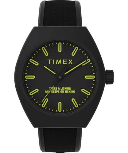 Timex Urban Pop Eco Ceramic 40mm Black Yellow