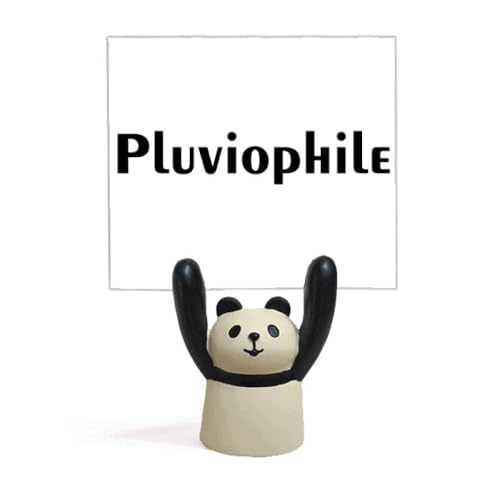 Porte-mémo de bureau panda décoration de chambre enfant