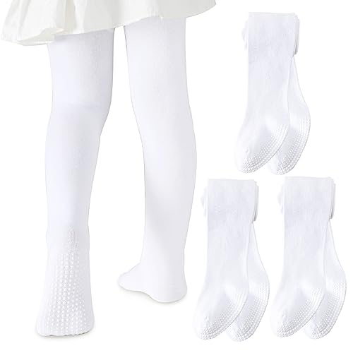 Image of Mini angel Baby Tights Non Slip Baby Girl Tights Seamless Cotton Pantyhose Toddler Stockings Winter Warm Leggings Non-Skid