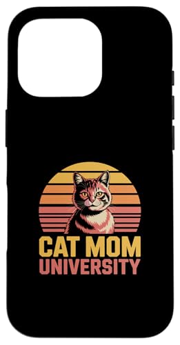 Cat Mom University �X�}�z�P�[�X iPhone 16 Pro �p