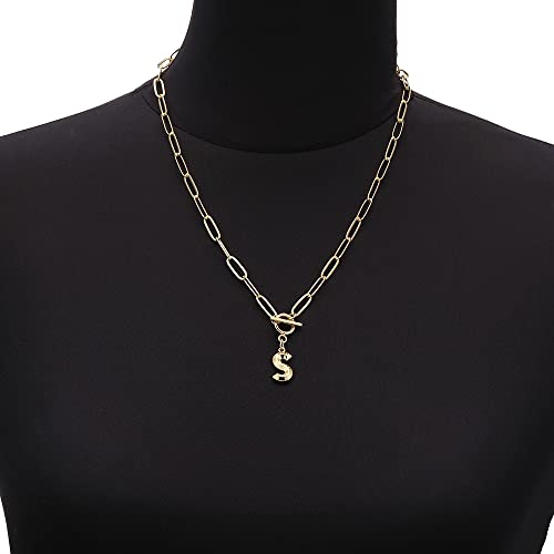 Collier initiale femme avec fermoir à bascule, le cadeau idéal - 5