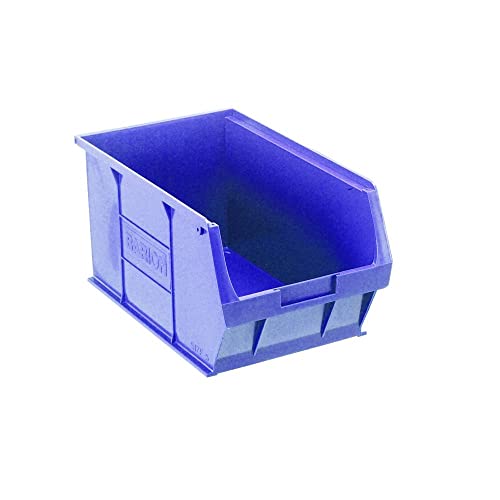 Barton Storage TC4 Container Bin Heavy Duty Polypropylene W350xD205xH132mm Blue Ref 10041 [Pack of 10]