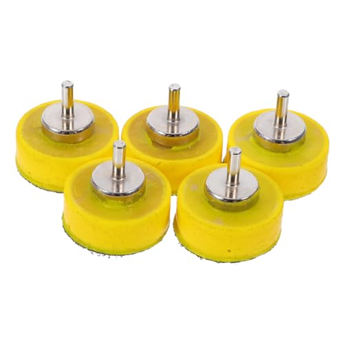 KICHOUSE Handheld Sanding Discs 5pcs Pneumatic Sander Pads Sanding Tool Stainless Steel Construction