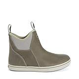 Xtratuf Men's 6 Inch Leather Ankle Deck Boot, Taupe, Size 9.5
