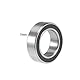sourcing map 63802-2RS Kugellager 15x24x7mm Doppelt Abgedichtete Chromstahllager Rillenkugellager Bearing Rollenlager für Skateboard 3D Drucker Roller Inline Skates (1 Menge)