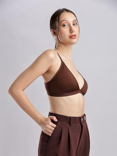 Image of Calvin Klein Form to Body Lightly Lined Triangle Bralette