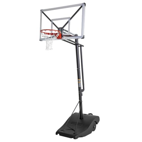Image of Silverback NXT Portable Adjustable 10ft Outdoor Basketball Hoop - 50 inch and 54 inch Basketball Goal Backboard Available - Assembles in 90 Minutes