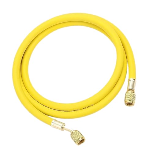 Tubo De Llenado De Refrigerante | Manguera De Carga De Aire Acondicionado De 60 Pulgadas: Manguera De Carga De Aire Acondicionado, Tubo De Recarga De Refrigerante, Latón Duradero Y Caucho Para Realiza