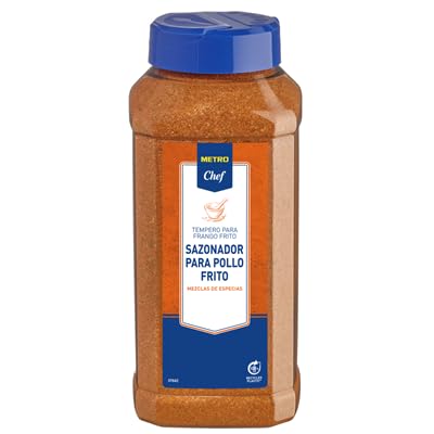 Tienda Sazonadores: Chimichurri, Pinchitos, Barbacoa, Paella, Pescado, Pollo y Pollo Frito. Varios pesos para cocina profesional y hogar. Sazonadores sin gluten. (1 Botes, POLLO FRITO)