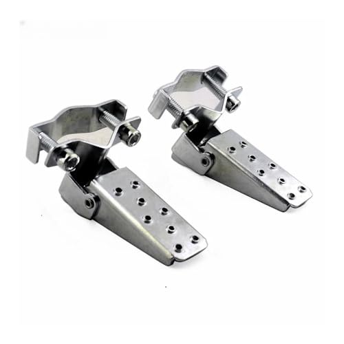 Repose-Pieds Moto Pliables Universels pour Repos Passager Moto Rétro et BMX