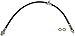 Dorman H621909 Rear Driver Side Brake Hydraulic Hose Compatible with Select Toyota Models