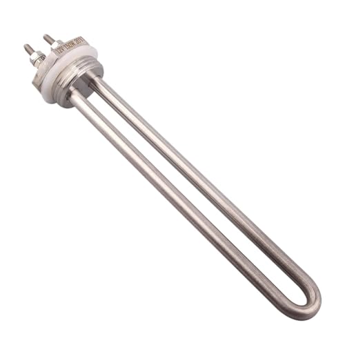 Elemento Riscaldante 12v DC Resistenza Solare Forma A U DN25 Elemento Elettrico Ad Immersione For Acqua Riscaldatore For Caldaia Tubolare 100w 150w 200w(Heater only,150w)