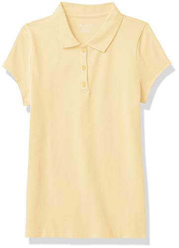 Image of The Children's Place baby-girls And Toddler Short Sleeve Ruffle Pique Polo