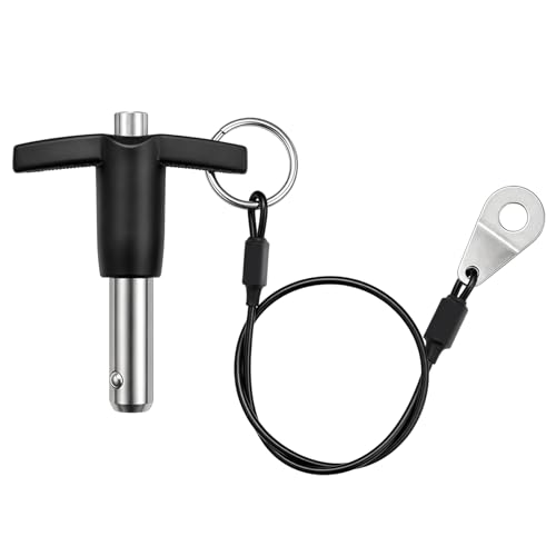 FOCMKEAS T Handle Quick Release Pin, 8mm x 20mm, 304 Stainless Steel