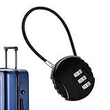 Facile à utiliser : avec seulement trois tours, ce cadenas à combinaison est facile à configurer et offre une protection par mot de passe robuste pour empêcher l'accès non autorisé et le vol de vos objets, tout en offrant une expérience utilisateur pratique et sans effort