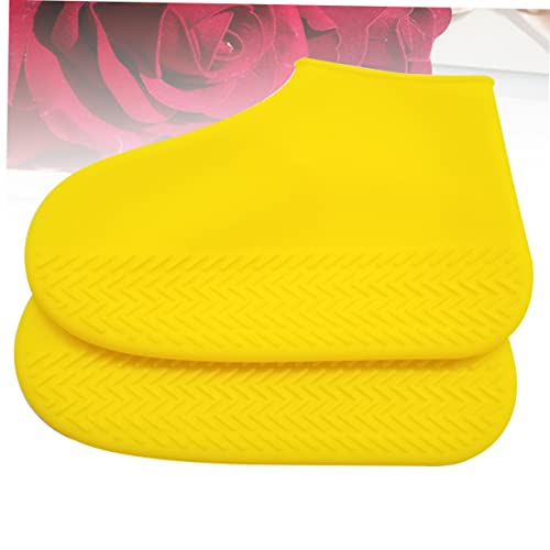 Cubiertas para botas impermeables para hombre y mujer, protectoras antideslizantes de silicona para actividades al aire libre miniatura 5