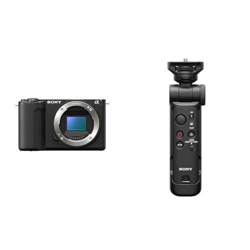 Sony Alpha ZV-E10 II Spiegellose APS-C-Videokamera (4K60p Video, 4:2:2 10-Bit Aufnahmen, 26 MP, fortschrittliche Digitale Stabilisierung, Echtzeit Autofokus) + GPVPT3BT