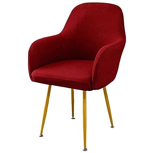 Couverture De Chaise/Housse De Chaise Salle A Manger Housse De Chaise Extensible 1/2/4/6 Pieces Scandinave Housse De Chaise Avec Accoudoir Protecteur De Chaise Haute ( Color : Color-15 , Size : 1pc ) Cover