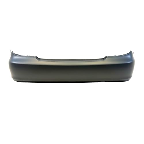 Image of FitParts Compatible with Toyota Camry 2002-2006 Rear Bumper Cover | Primed, Sedan, Ready to Paint, OEM 52159AA903, TO1100203
