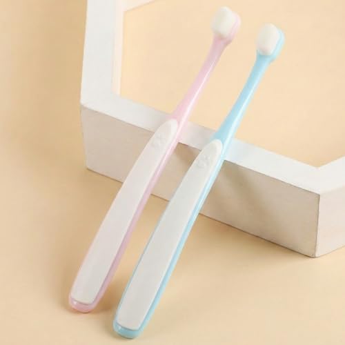 Image of Small Dog Toothbrush, Cat & Puppy Tooth Brushing Kit, Ultra Soft & Mini Head Teeth Brush for Kitten & Tiny Pet 1 PCS, Blue