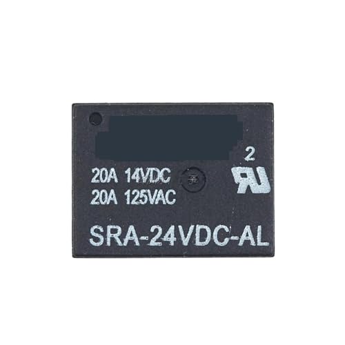 Relais SRA-24VDC-AL 20A haute capacité de commutation 24V CC lot de 10