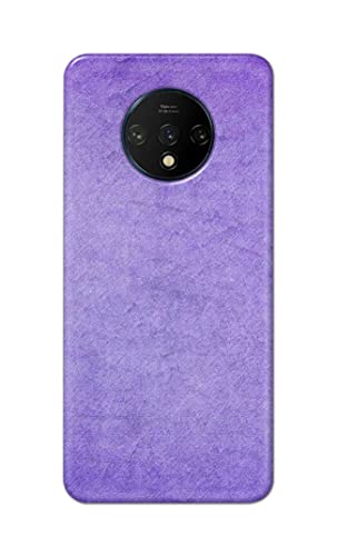 Image of Plain Purple Hard Back Case Cover for OnePlus 7T Back Cover -(J5) VNS2226