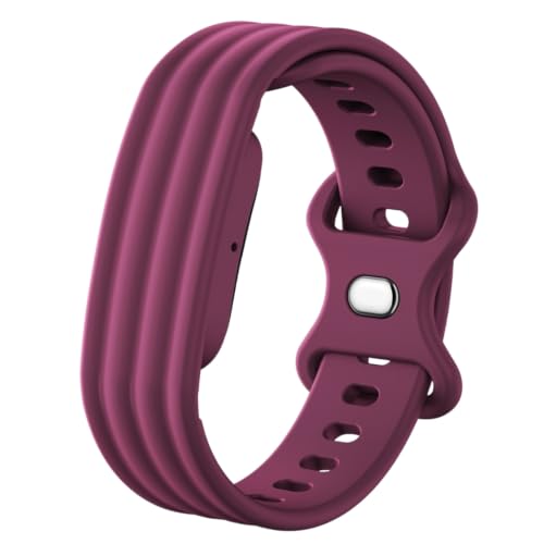 Image of Soft Silicone Strap Compatible with Google Fitbit Air, Sport Replacement Band, Adjustable Breathable Wristband for Workout, Running & Daily Wear