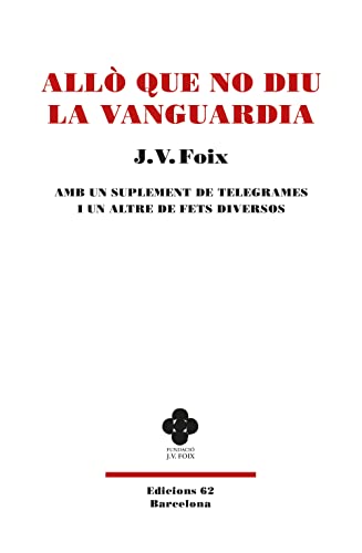 Portada de Allò que no diu La Vanguardia