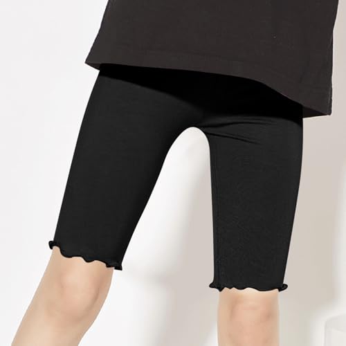 2pack Girls Shorts Kids Casual Bike Running Bermuda Shorts Girls Modal Soft Comfort Athletic Dance Dress Leggings3