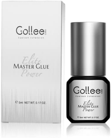 Eyelash Extension Glue 0.5 Sec Fast Drying/Retention 6-8 Week /(0.17fl.oz / 5ml) Waterproof Max Bonding Eyelash Glue for Semi Permanent Extensions Professional USE ONLY Black Adhesive