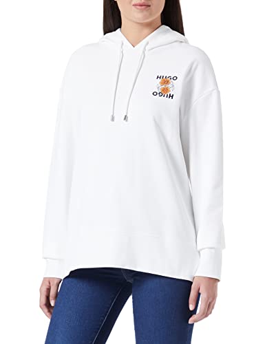 HUGO Dreala_2 Sudadera, Natural102, L para Mujer