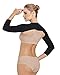 Leonisa womens Invisible Slimming Arm Shaper shapewear bodysuits, Black, Small-Medium US