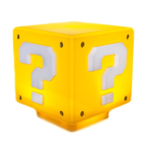 Luminária Gamer Sonora Cubo Interrogação