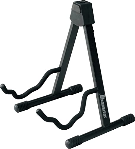Ibanez ST201 Stand pliable pour guitare/basse électrique et guitare acoustique - Les Beatles, Paul McCartney, John Lennon, RIngo Starr, George Harrison Ibanez ST201 Stand pliable pour guitare/basse électrique et guitare acoustique