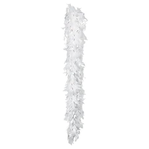 Boland Silver-White Feather Boa for Parties Cover