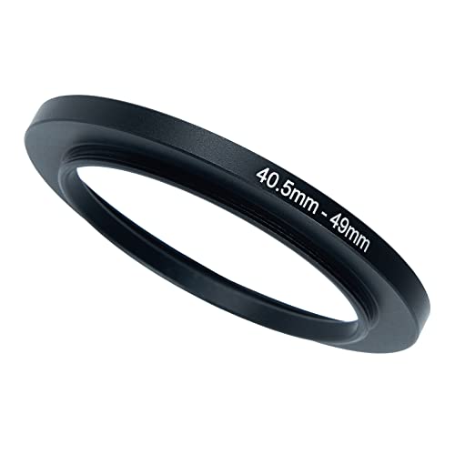 Image of 40.5mm to 49mm Step-Up Ring Filter Adapter for All Brands UV ND CPL Metal Ring Step-Up Rings Adapter Filter (40.5mm-49mm)