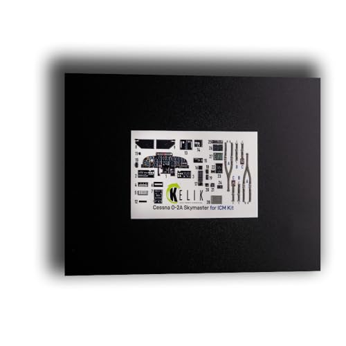 Décals 3D O-2A Skymaster Reskit K48079 1/48 maquette avion ICM intérieur