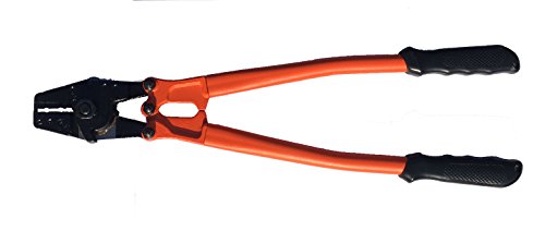 VistaView CableTec Hand Crimper Tool for Stainless Steel Cable Railing Fittings for 1/8"