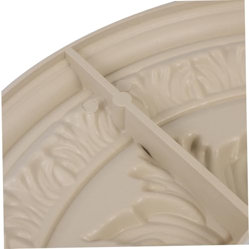 Médaillon de plafond pour cacher les défauts et embellir les fixations de lustres