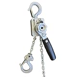 HELIX レバーホイスト 0.15t レバー式ブロック 150kg 1m チェーン 軽量化 小型化 高品質 チェーンブロック 0.15トン 荷締機 HLH-015