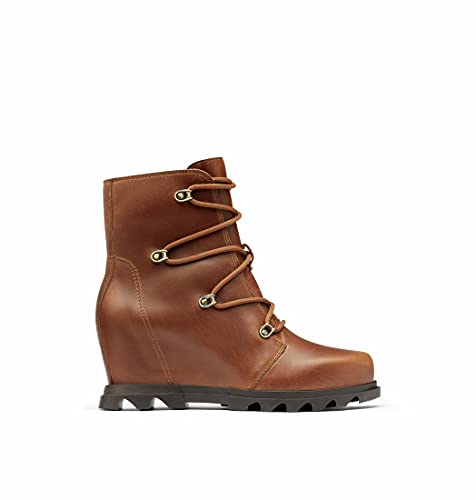 Sorel Women's Joan of Arctic Wedge III Lace Boot — Waterproof Suede Wedge Boots2