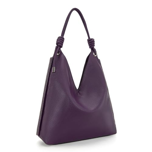 Image of Montana West Hobo Bags for Women Soft Slouchy Top Handle Shoulder Purses Handbag with Knot Strap