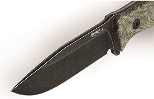 LionSteel M5 Fixed Blade Green Micarta LSTM5BCVG