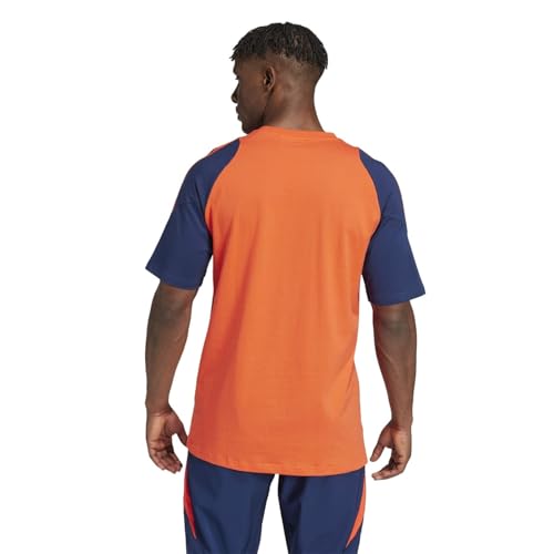 adidas Camiseta para hombre del Manchester United Tiro 24 2024 2025, Rojo brillante, L