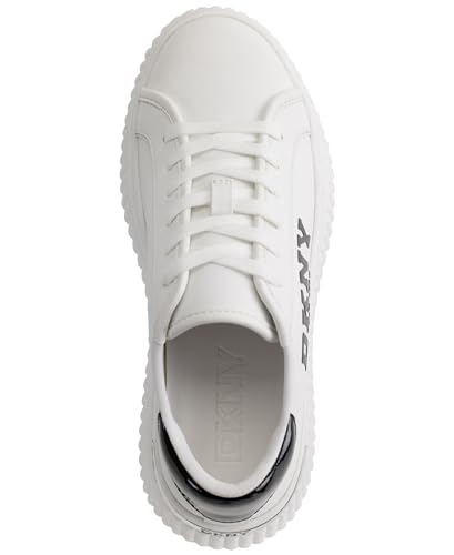 DKNY Women's Leon Lace Up Platform Sneaker4