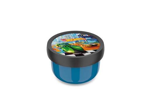 Mepal - Cajita para fruta Campus - Snack box para niños - Apto para lavavajillas y microondas - Sin BPA - 300 ml - Hot Wheels